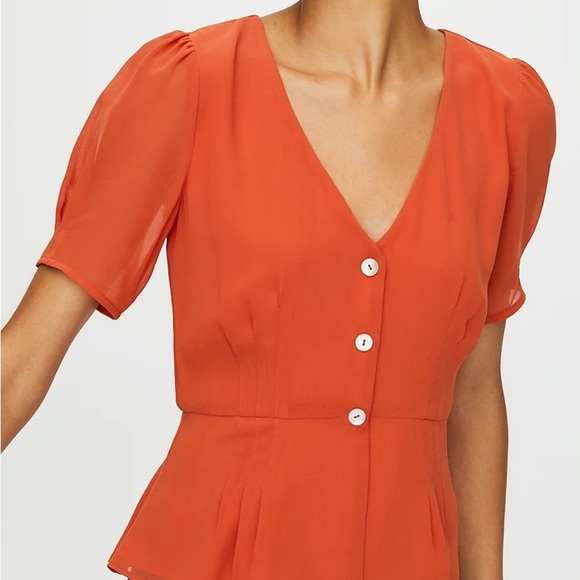 WILFRED New Button-Front Blouse - Picture 1 of 16